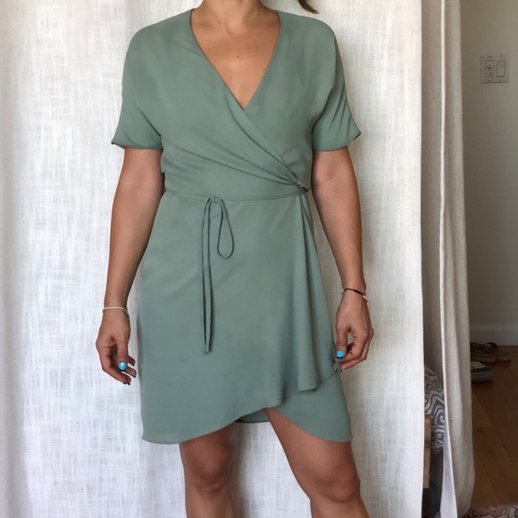Babaton Wrap Dress - Picture 1 of 4